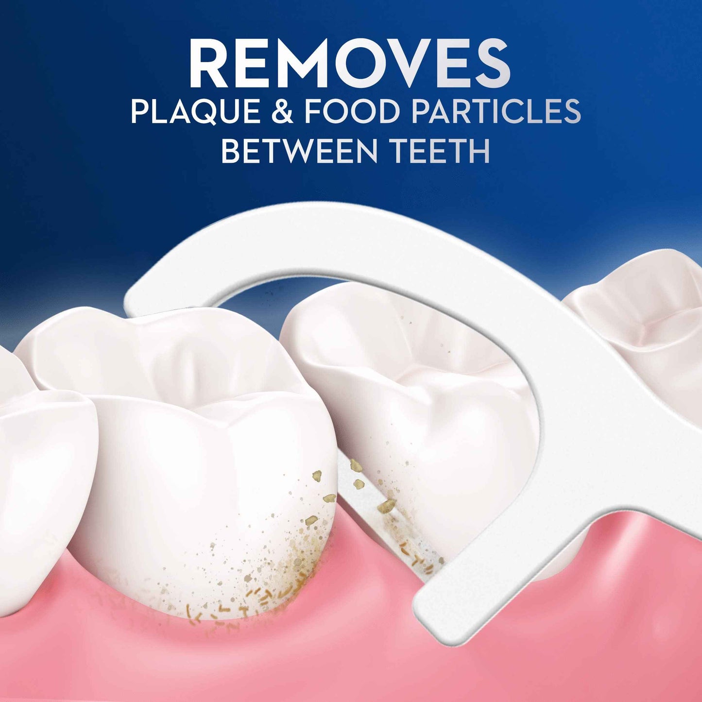 Oral-B Burst of Scope Dental Floss Picks, Fresh Mint, 75 Count Each, Pack of 6 (450 Count Total)