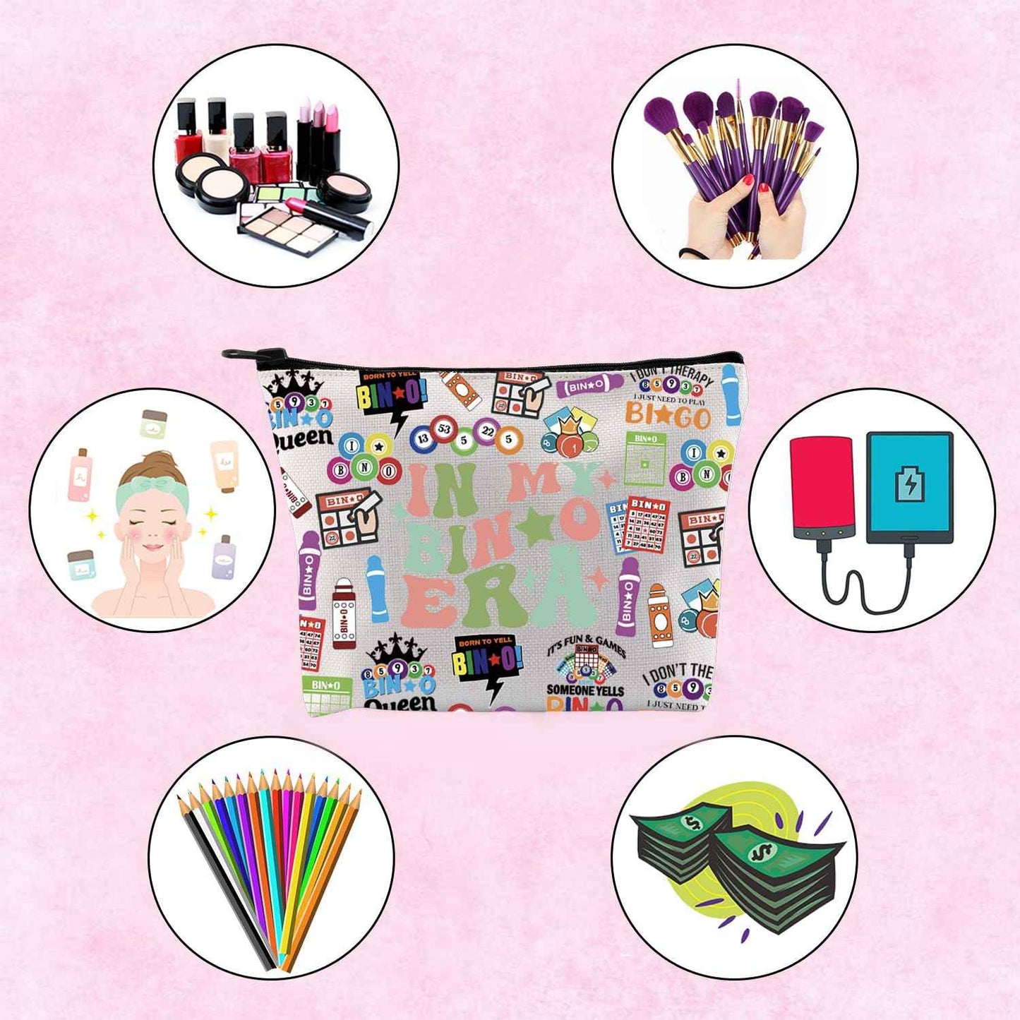 TSOTMO Funny Player Gift Lucky Bag In My Game Bag For Women Game Lover (BIN ERA)