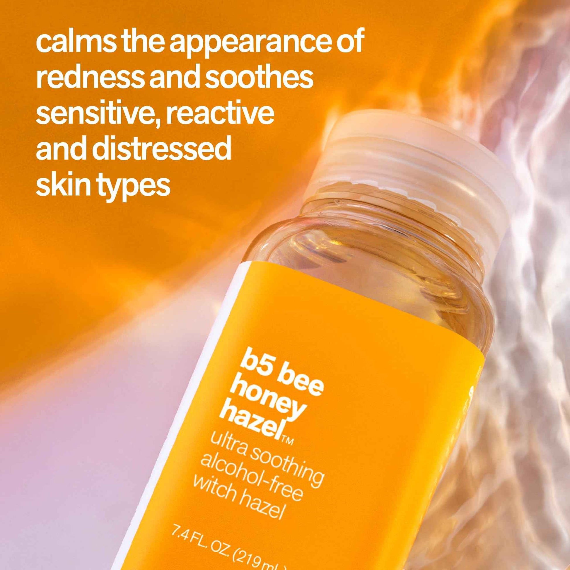 Facewater B5 Bee Honey Hazel Ultra Soothing Alcohol Free Witch Hazel