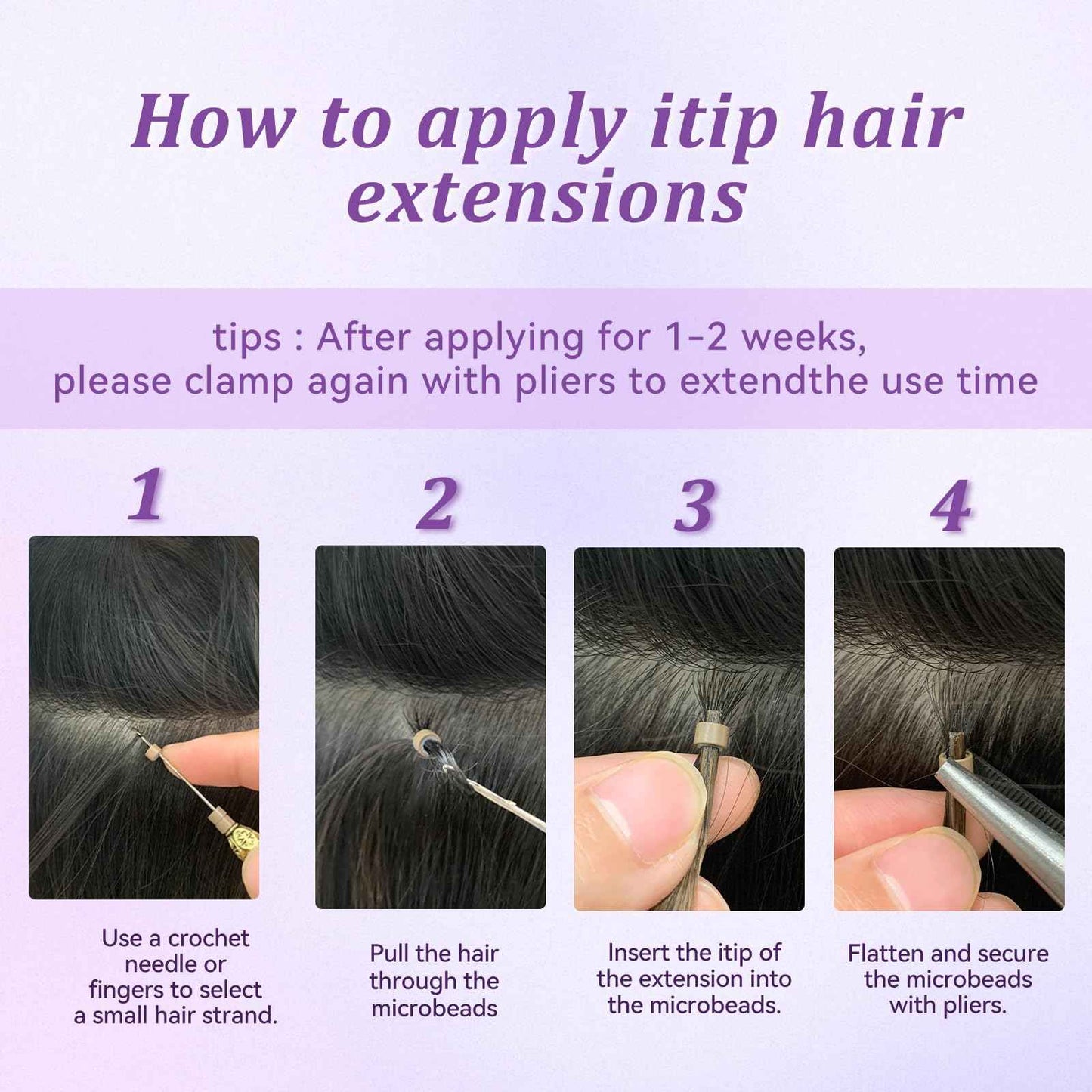 MioYio I Tip Hair Extensions Human Hair 30G/Pack Human Hair Itip Human Hair Extensions Dark Blonde to Highlighted Blonde Pre Bonded Extensions Long Straight #18/613 14Inch