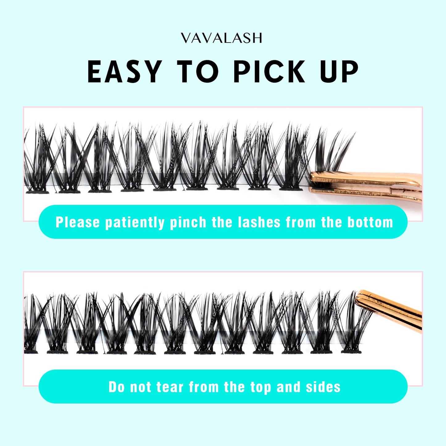 VAVALASH Lash Clusters 30D+40D-D-10-16MM DIY Individual Lashes 280 PCS Cluster Lashes 10D 20D 30D 40D 50D C D Curl Volume False Eyelash Extensions DIY Lash Extensions at Home (30D+40D-0.07-D,10-16mm)