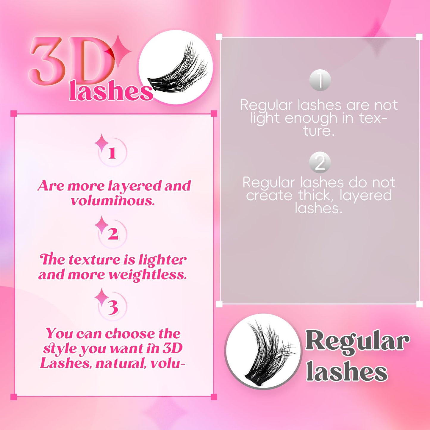 FADLASH Cluster Lashes Fluffy 10-18mm Lash Clusters Volume Lash Extension 168Pcs 3D DIY Lash Clusters D Curl Individual Lashes (R13-0.07-D,10-18mm)