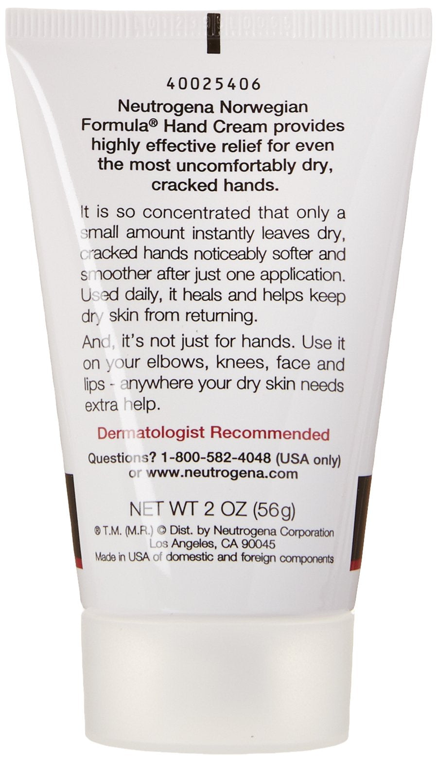 Neutrogena Hand Cream Norwegian Formula, 2 Oz (5 pack)