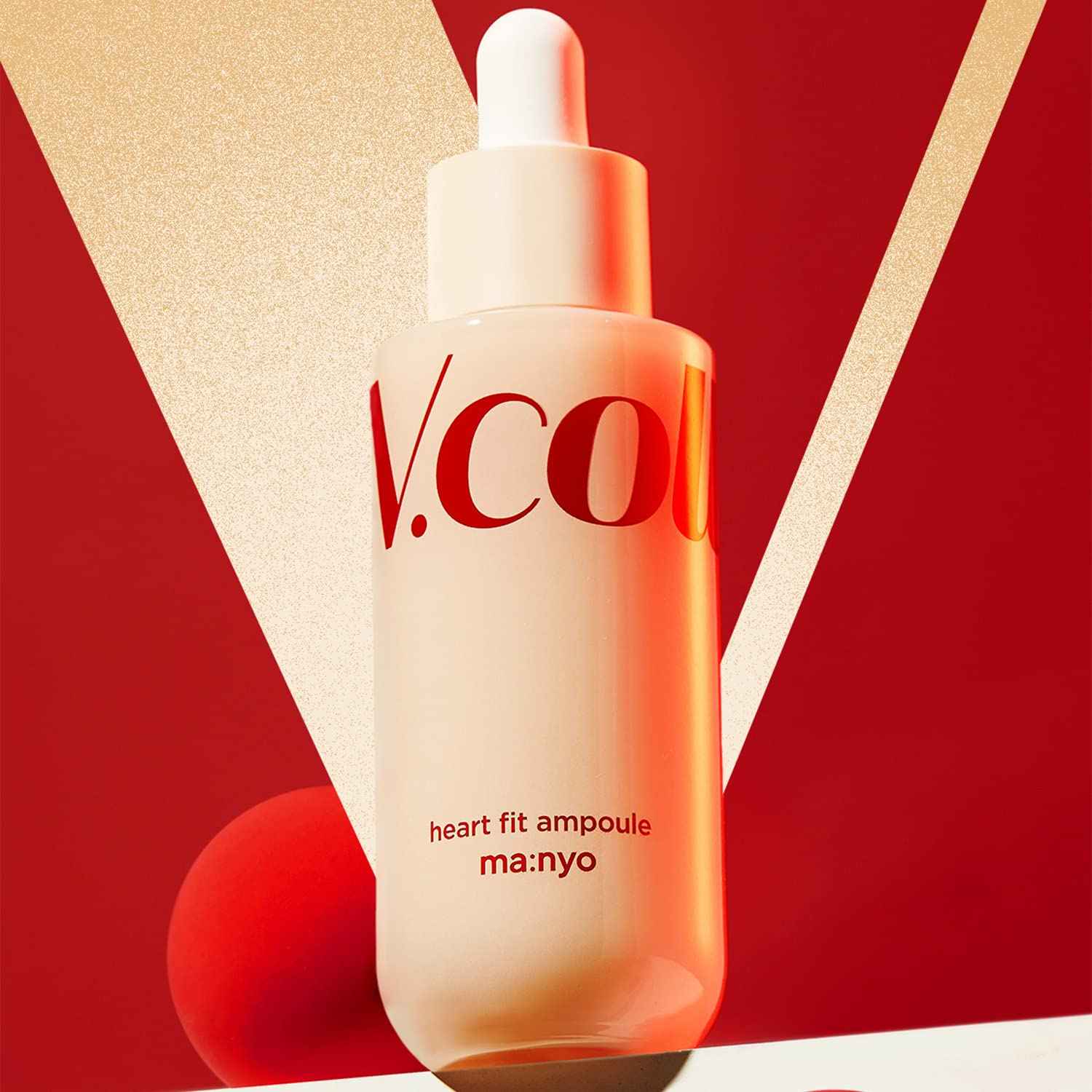 MA:NYO V.collagen Heart Fit Ampoule - Korean daily skin care, Moisturize the skin barrier to help keep the skin moist and elastic 1.69 fl oz (50ml)