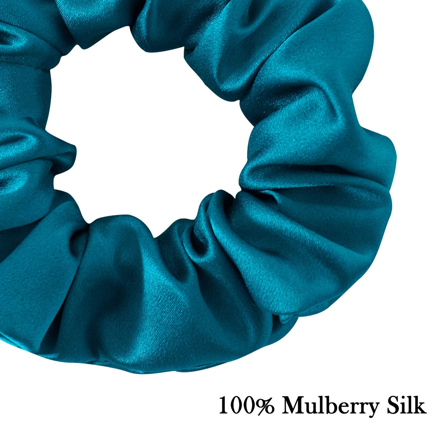 SOBONNY Silk Scrunchies for Women Silk Hair Ties for Sleep and Night 100% Mulberry Silk Scrunchies for Hair Hair Accessories Frizz&Breakage Prevention Better Than Satin Scrunchies-3pack