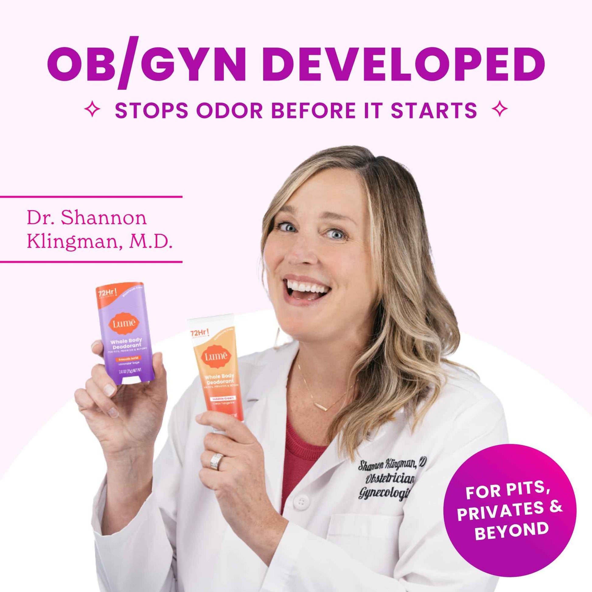 Lume Acidified Body Wash & Flushable Deodorant Wipes - 24 Hour Odor Control - Hydrating Wash - Without SLS or Parabens - OB/GYN Developed - 8.5 Ounce (Unscented) 15 Count Wipes (Cool Cucumber)