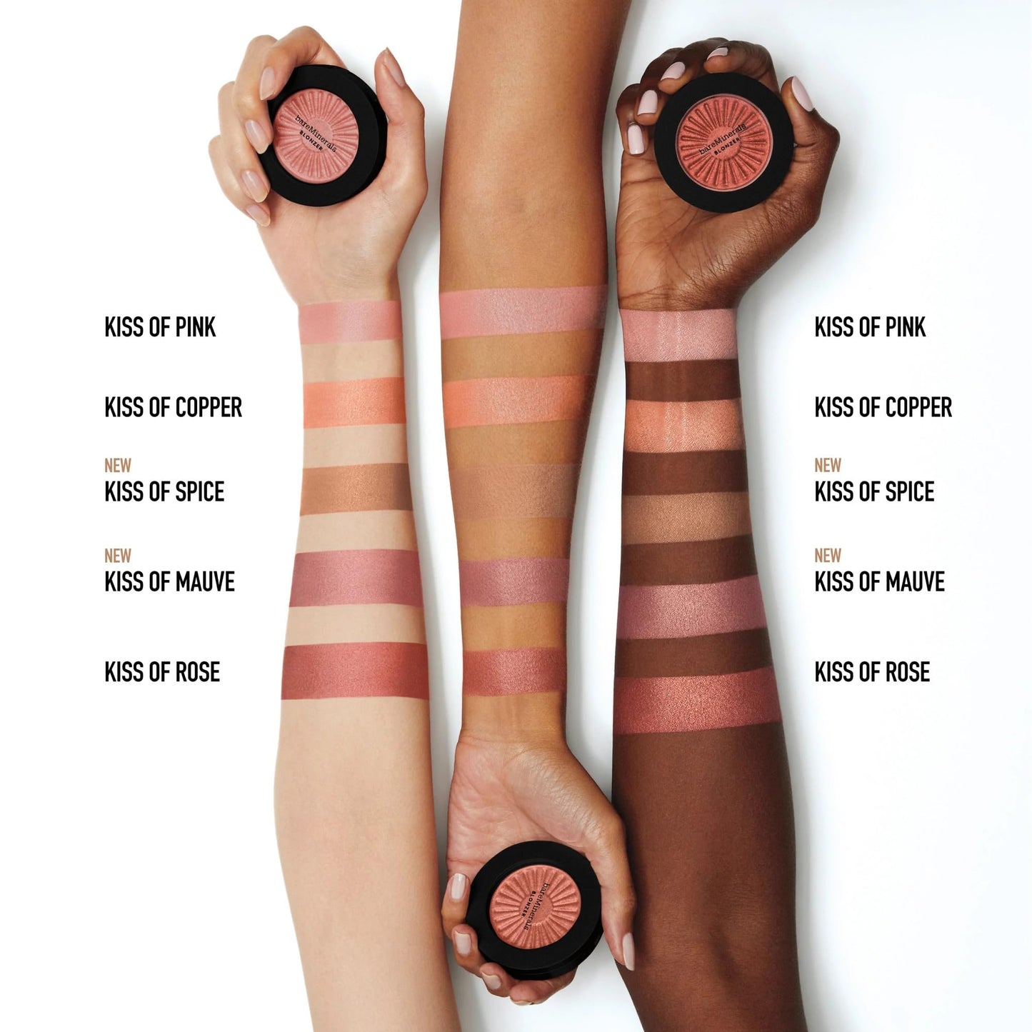 bareMinerals Gen Nude Blonzers, Blush + Bronzer Hybrid, Talc-Free, Buildable Luminous Finish, All Day Wear, Vegan