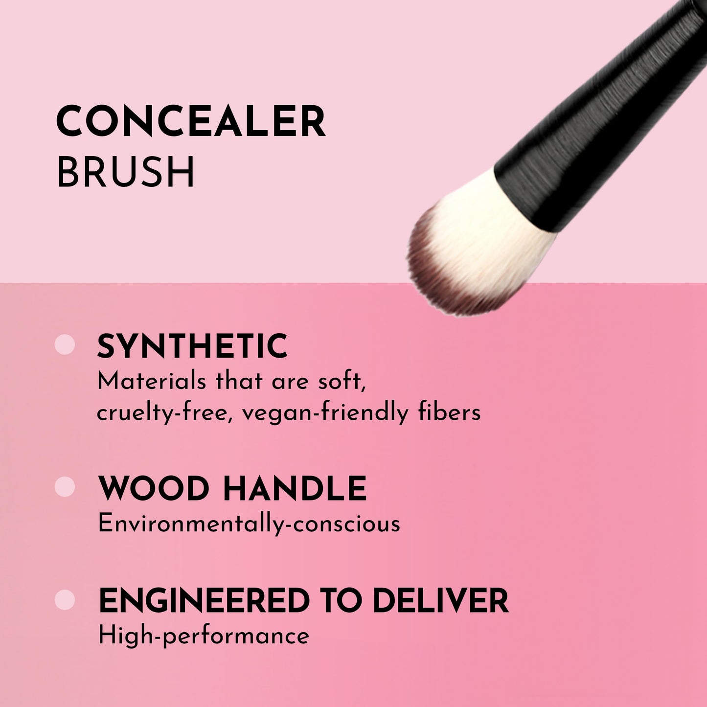 LAWLESS Women's Concealer Brush, 1 Count