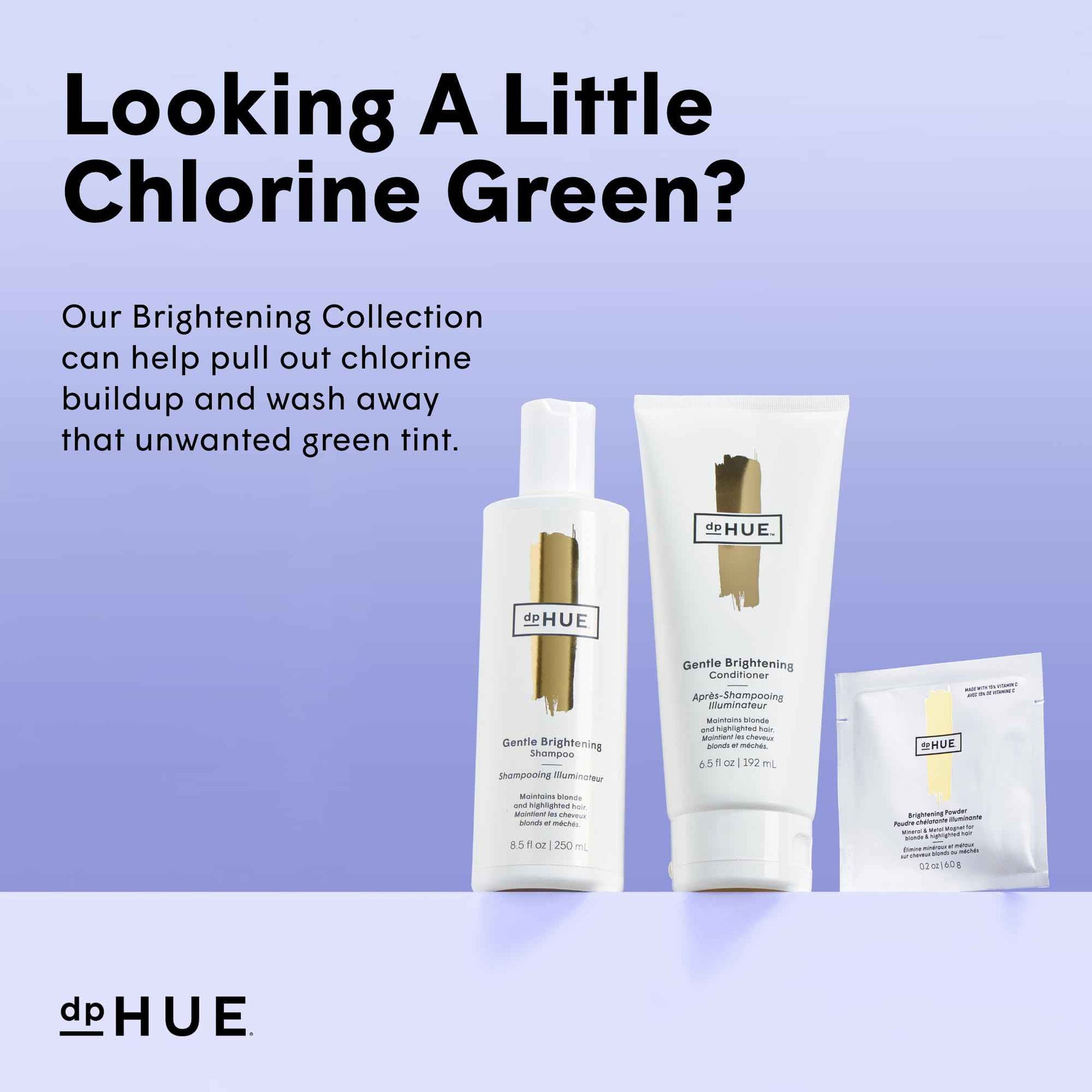 dpHUE Brightening Powder - 6 Uses - Boosts Brightness & Shine of Blonde or Highlighted Hair - Removes Minerals, Metals, Chlorine & Impurities - Color-Safe Formula - Cruelty Free