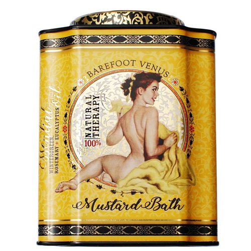 Barefoot Venus Epsom Salt Bath Soak with 100 % Natural Oils (Mustard Bath)