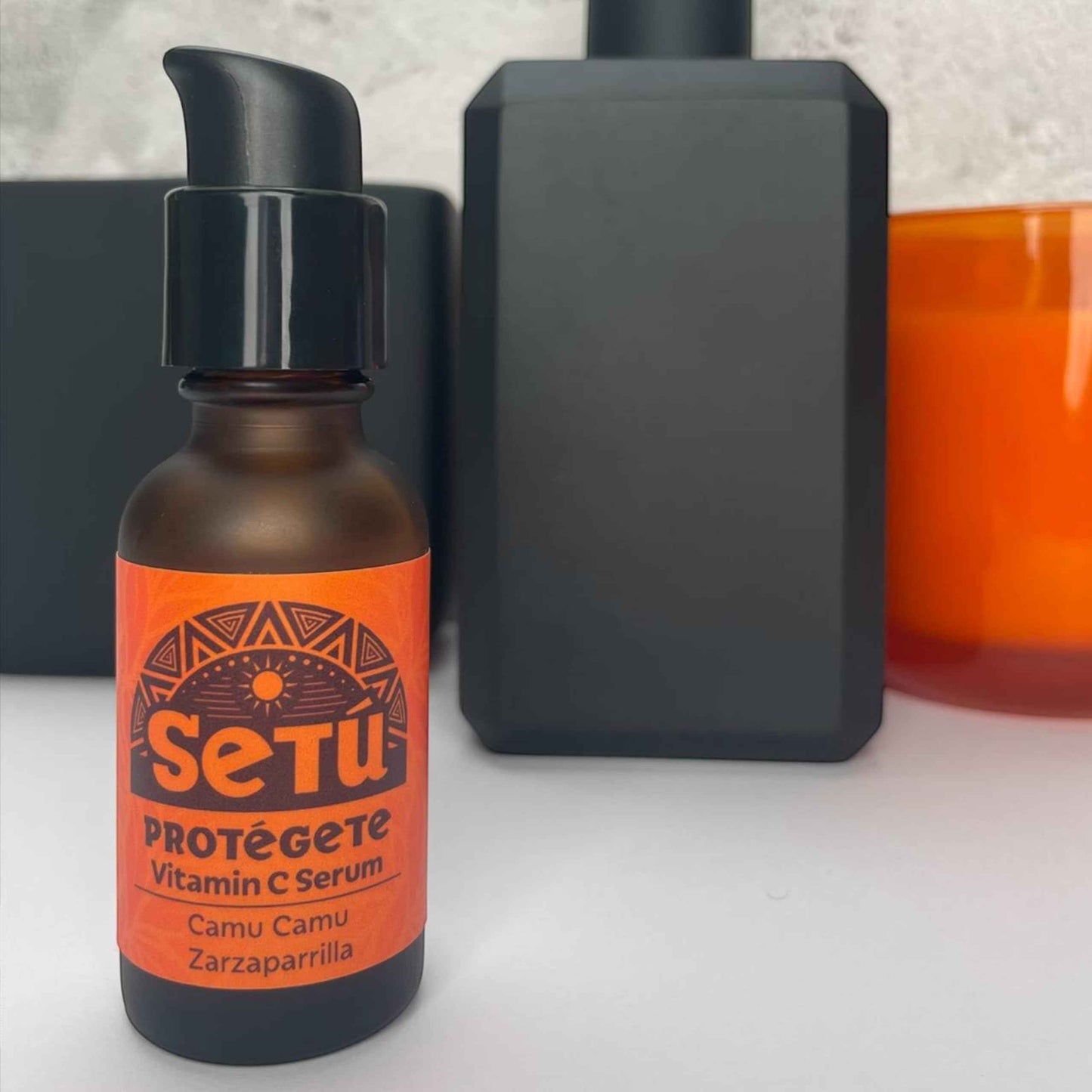 Setú Vitamin C Serum for Men | Brightening Serum with Camu Camu & Zarzaparrilla | Helps Provide Antioxidants for Younger-Looking Skin | Revitalizing & Fast-Absorbing | 1 fl. oz | 30 ml