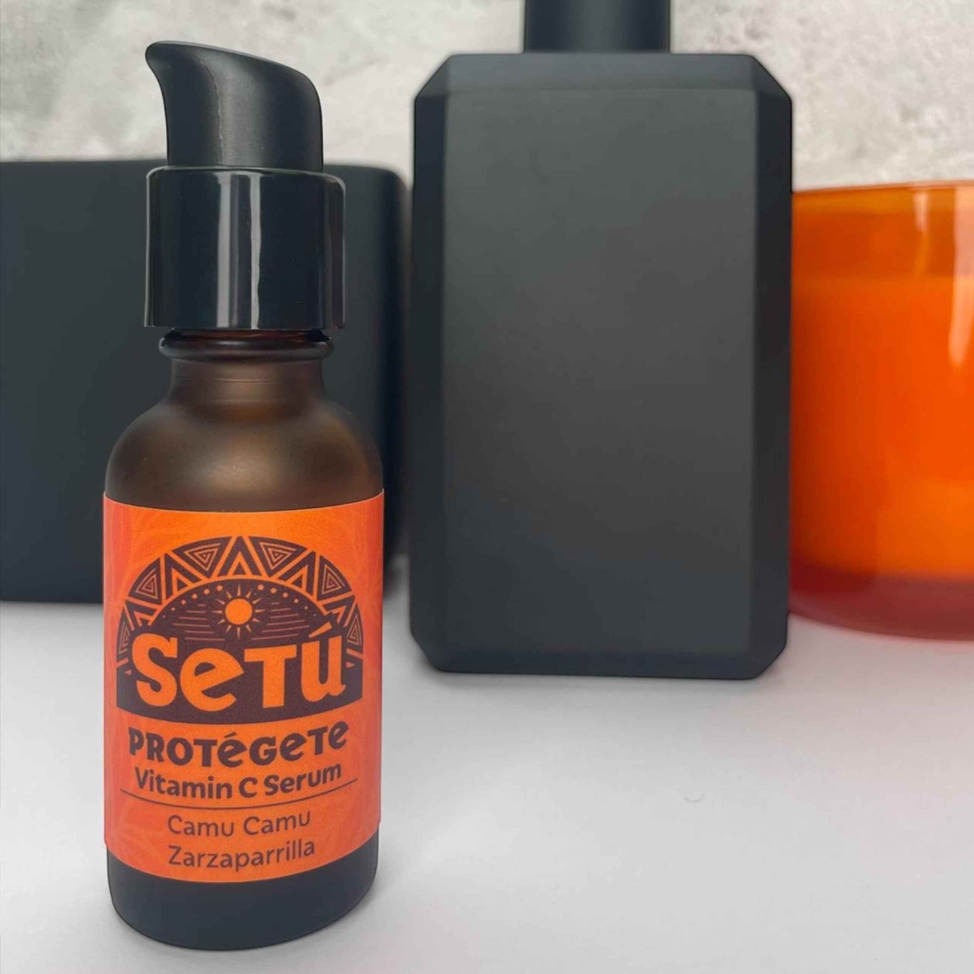 Setú Vitamin C Serum for Men | Brightening Serum with Camu Camu & Zarzaparrilla | Helps Provide Antioxidants for Younger-Looking Skin | Revitalizing & Fast-Absorbing | 1 fl. oz | 30 ml