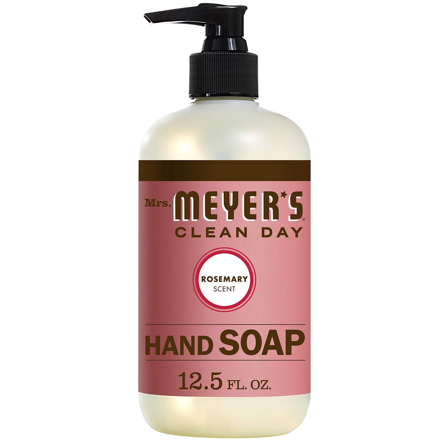 Mrs. Meyer's Clean Day Liquid Hand Soap Bottle, Rosemary Scent, 12.5 Fl Oz (Pack of 3)