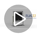 Ruacq Rechargeable Vanity Mirror with Lights, 1X/10X Magnifying