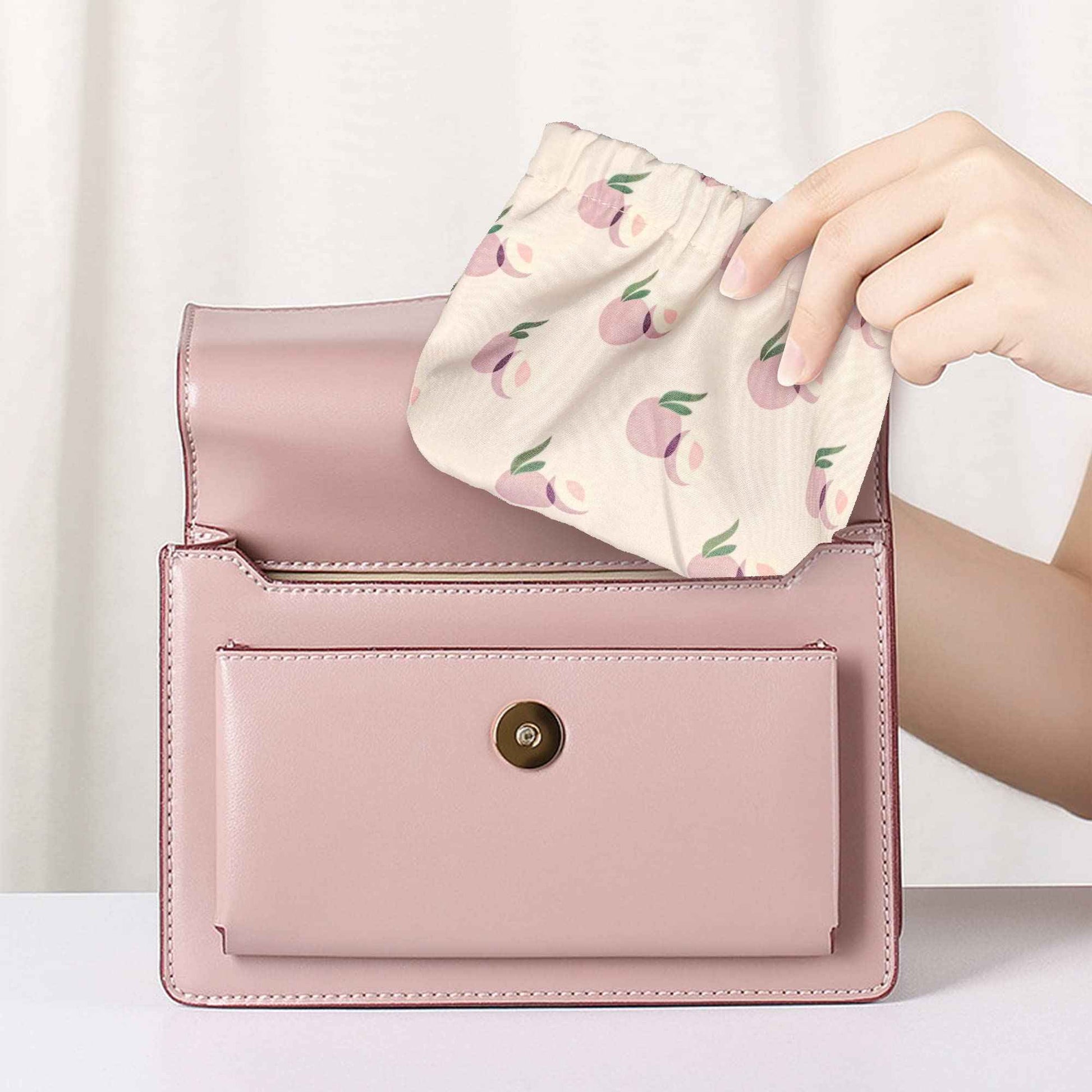 Vcekract Mini Makeup Bag for Purse - 4 PCS Cosmetic Bags for Women, Waterproof Travel Bag, Lipstick Organizer