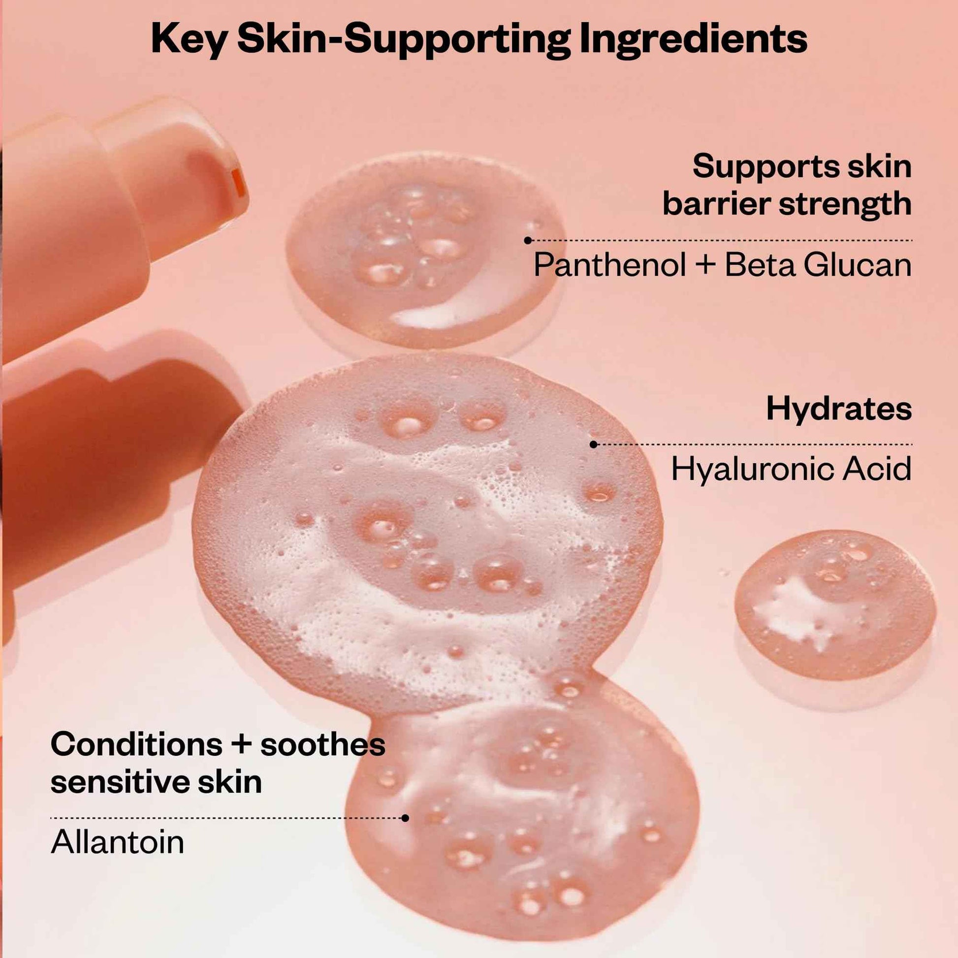Kosas Plump + Juicy Comfy Clean Gel Cleanser –Hydrating Face Wash for All Skin Types, Deep Clean & Moisturize, Soap & Sulfate Free, with Hyaluronic Acid, Panthenol & Beta Glucan