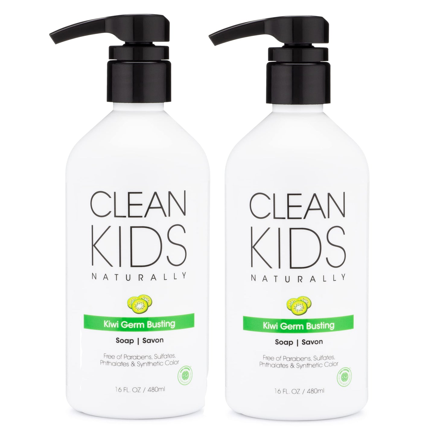 Gabriel Cosmetics Clean Kids Naturally Kiwi Soap, 16 oz (2)