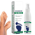 Foot Sanitizer Spray with Tea Tree Oil, Foot and Nail Care Serum, with Natural Tea Tree Oil and Aloe Vera Feet Spray, Nail Solution and Foot Sanitizer Spray with Tea Tree Oil (1pc)