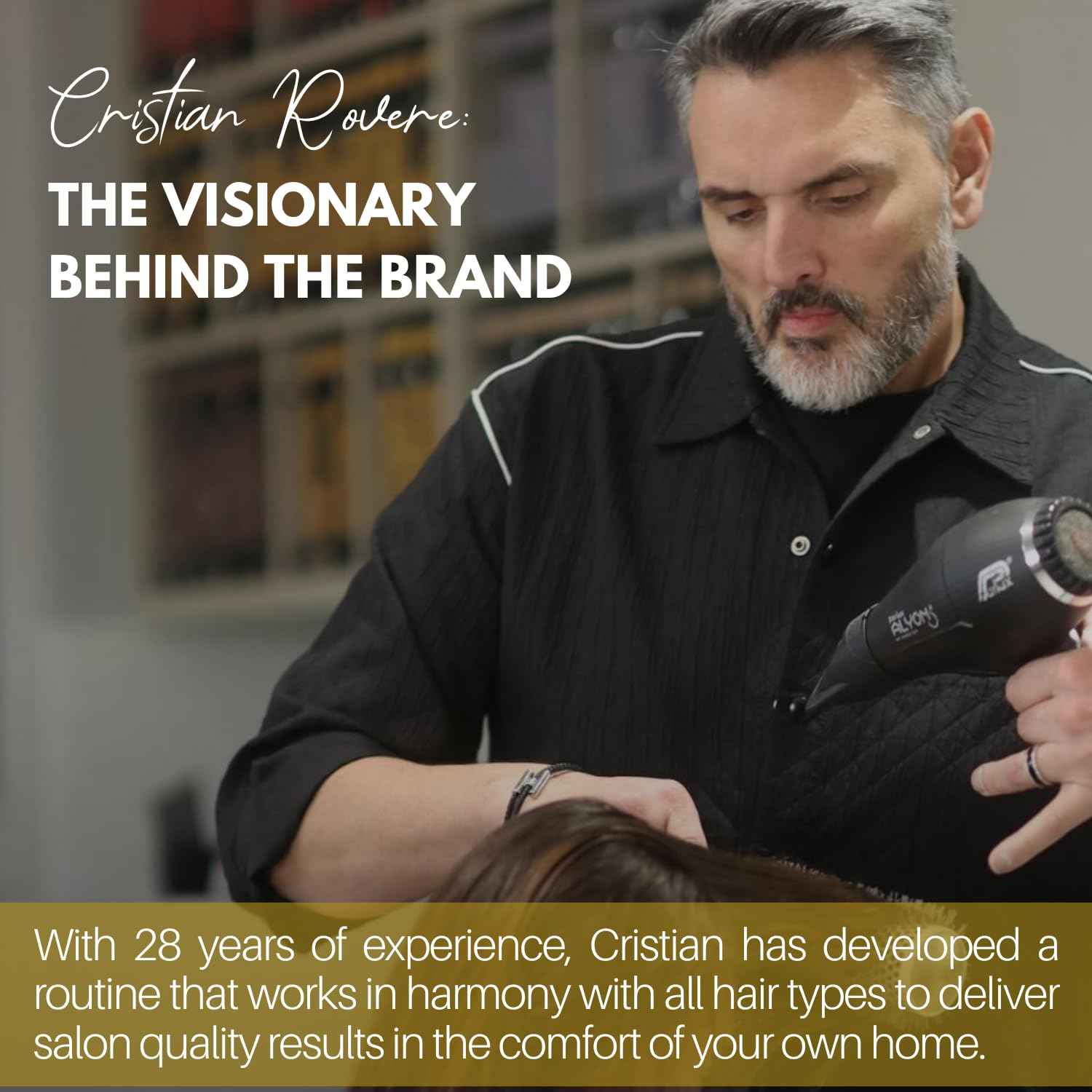 Cristian Rovere - Signature Hair Mask - Deep Conditioning Hair Mask Infused with Shea Butter & Rosemary Extract - Nourishing Hair Treatment for Dry & Damaged Hair - Paraben Free - 8 Fl Oz