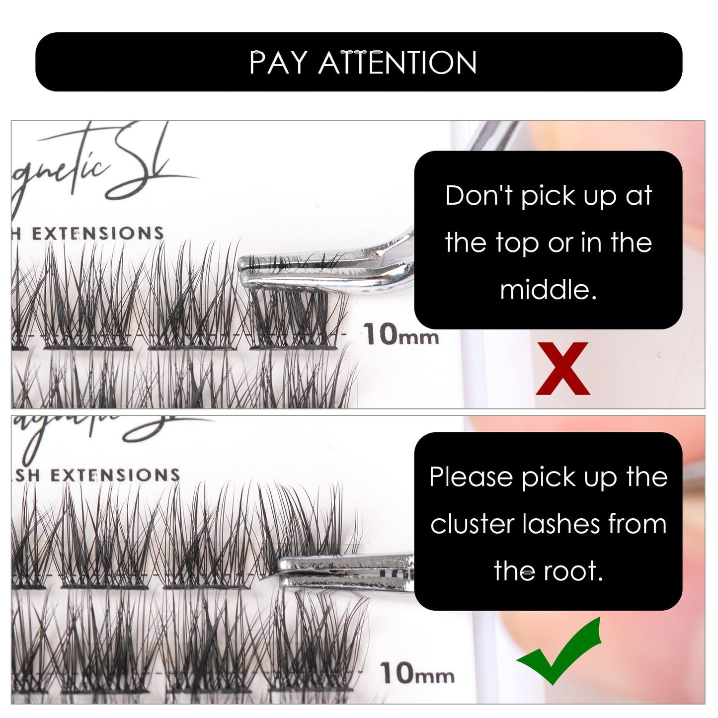 Cluster Lashes 72 Individual Lashes Clusters Eyelash Extensions False Eyelashes DIY Wispy Fluffy Lash Extension Reusable False Eyelashes Natural Look Mix 10-16mm C D Curl-DM28