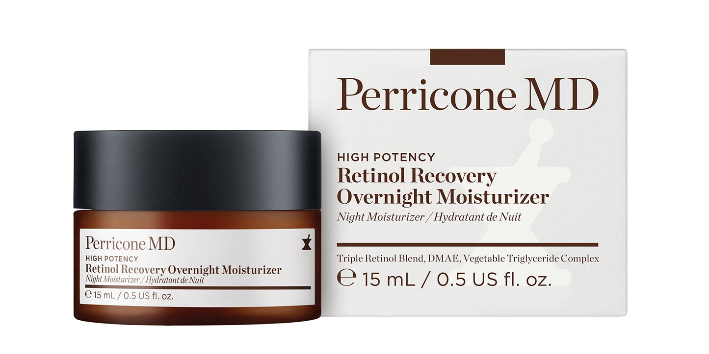 Perricone MD High Potency Classics Retinol Recovery Overnight Moisturizer, 0.5 oz.