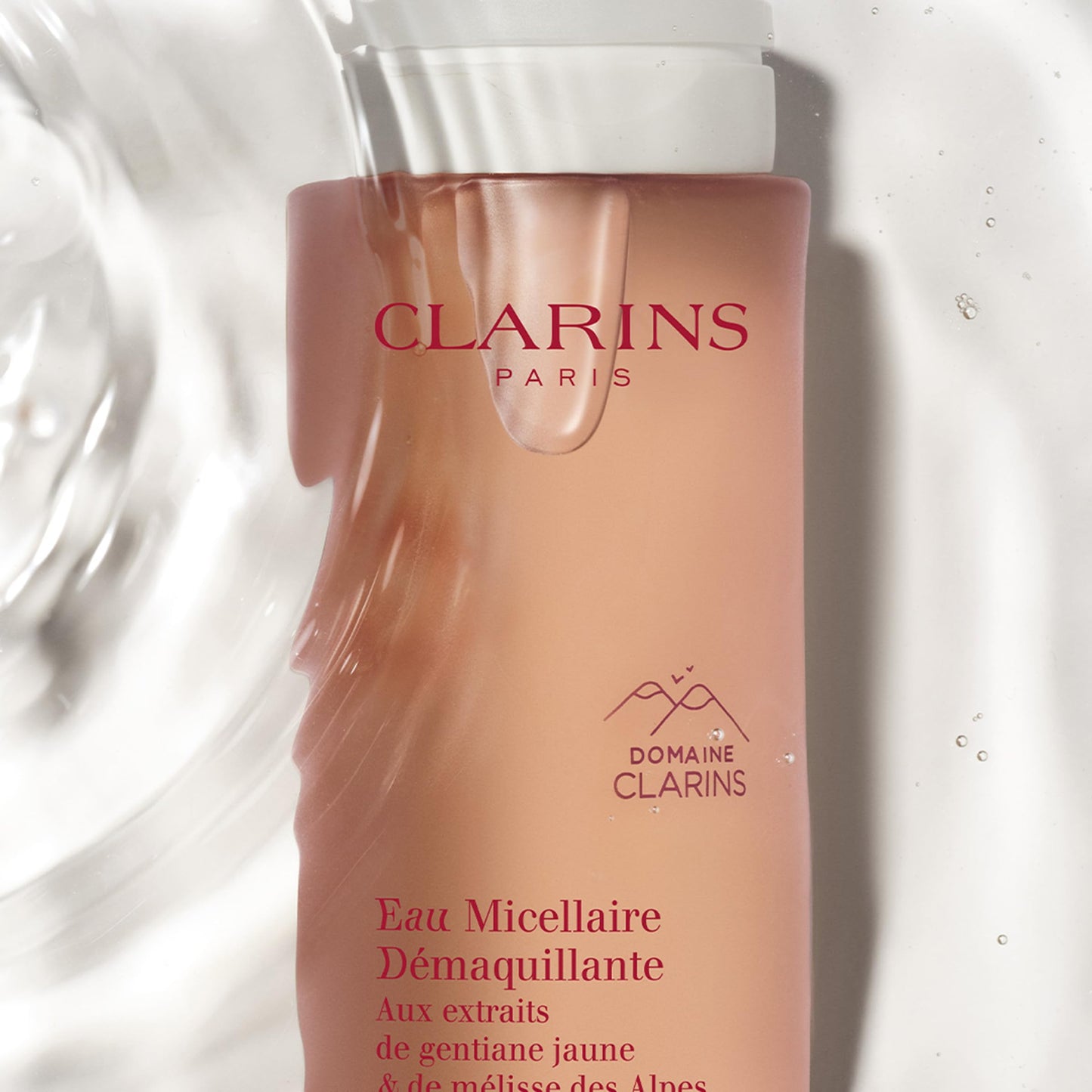 Clarins Cleansing Micellar Water | Quickly Removes Make-Up, Pollution and Grime | No Rinse Needed | Preserves Skin's Microbiota | Safe For Use on Eyes, Face and Lips | Dermatologist Tested