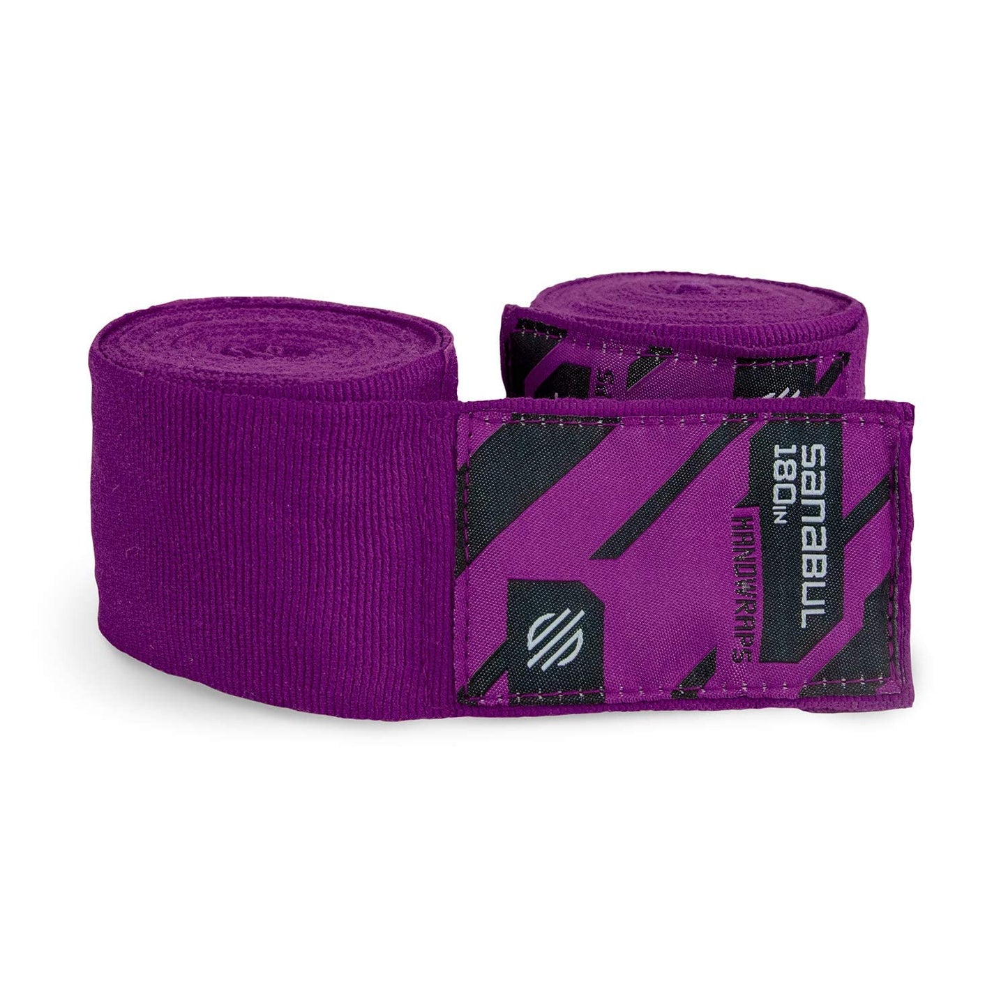 Sanabul Elastic 180 inch Boxing Handwraps | Boxing Gloves Muay Thai MMA Boxing Hand Wraps | Purple, 180"