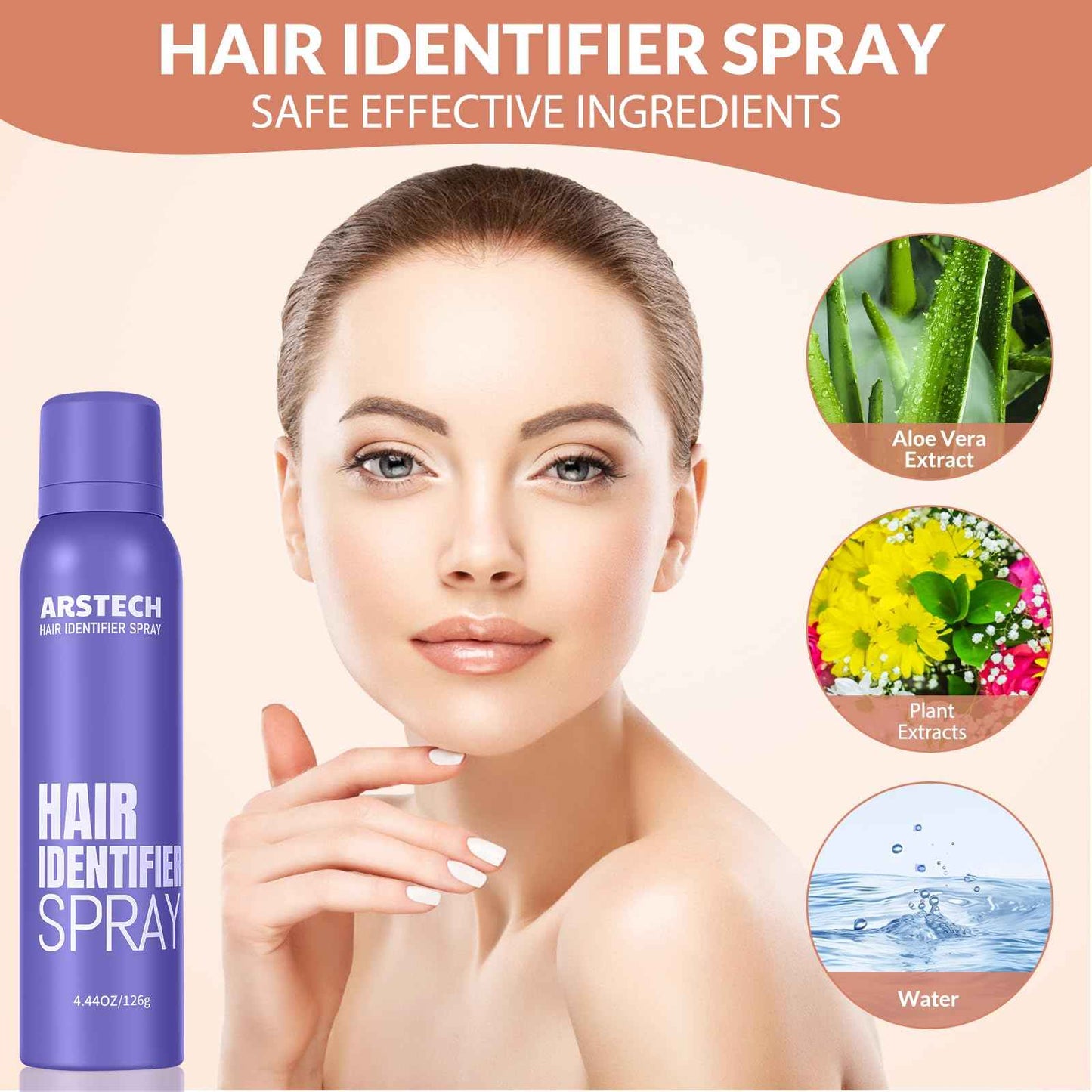 Dermaplane Razor for Women Face Hair Identifier Spray for Face Shaving Dermaplaning Tool Skin Body Dermaplaning Spray for Women with 16 Facial Razor Face Shaver Kit Facial Hair Removal (Purple 4 Pack)