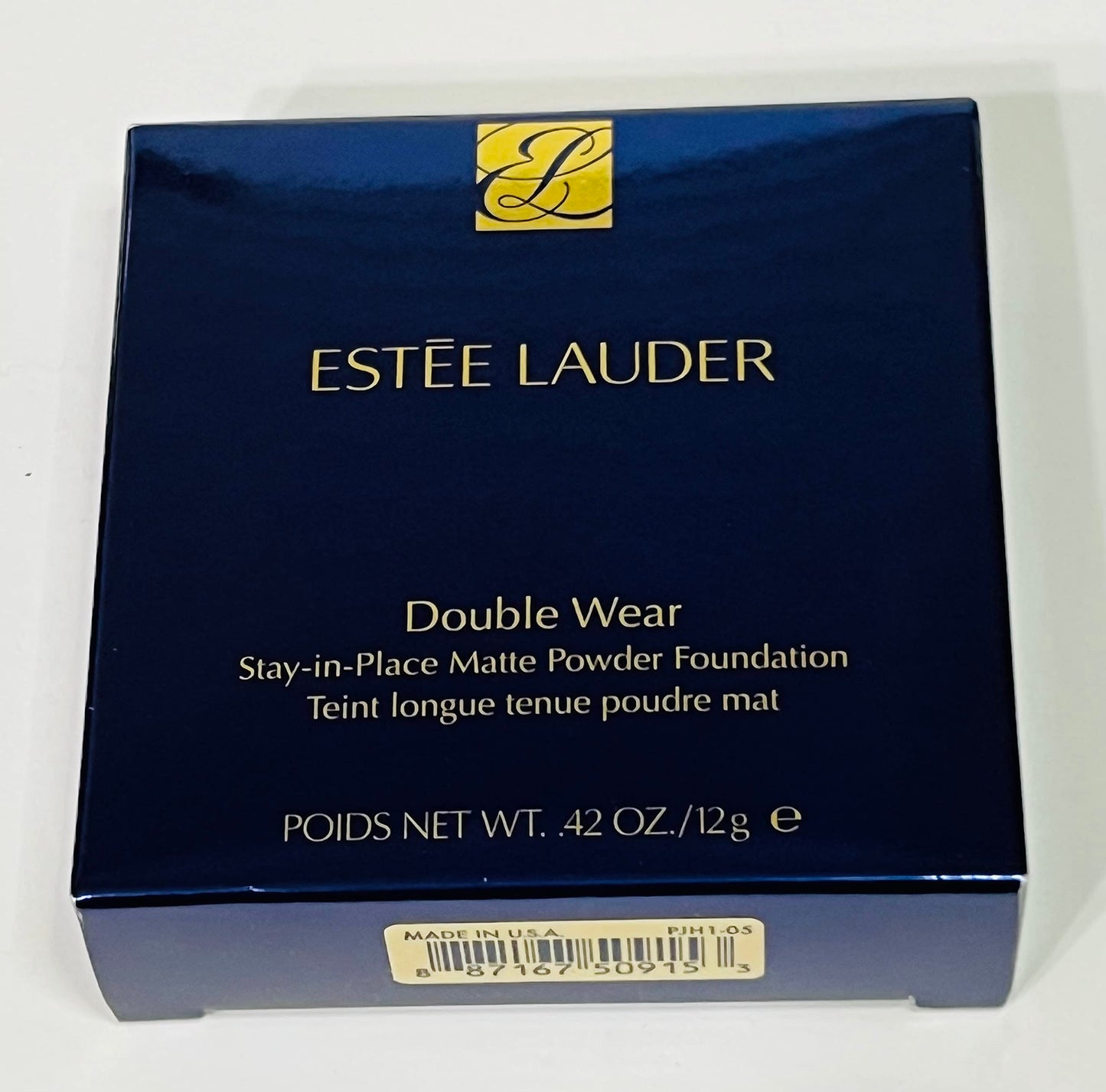 Estee Lauder Double Wear Stay-in-Place Matte Refillable Powder Foundation 4N1 Shell Beige, 0.42 oz/ 12 g