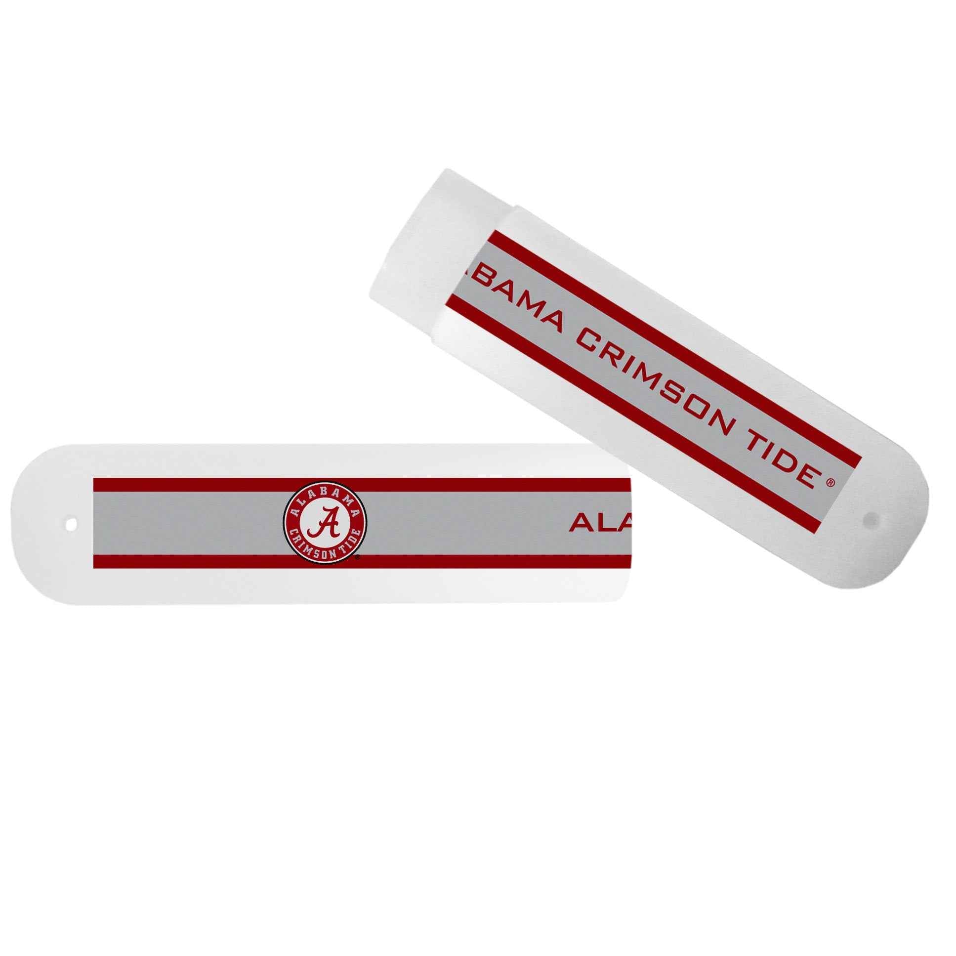 Siskiyou Sports NCAA Alabama Crimson Tide Unisex Travel Set Toothbrush and Travel Case, White, One Size