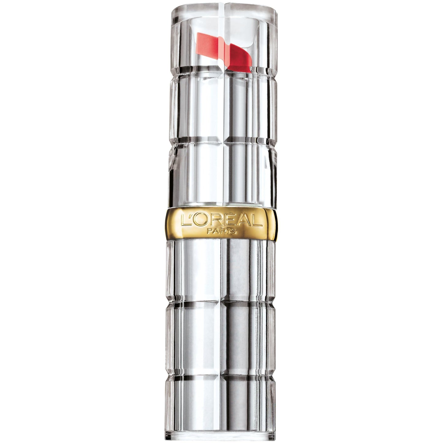 L'Oreal Colour Riche Shine Lipstick, Enamel Red 0.1 oz