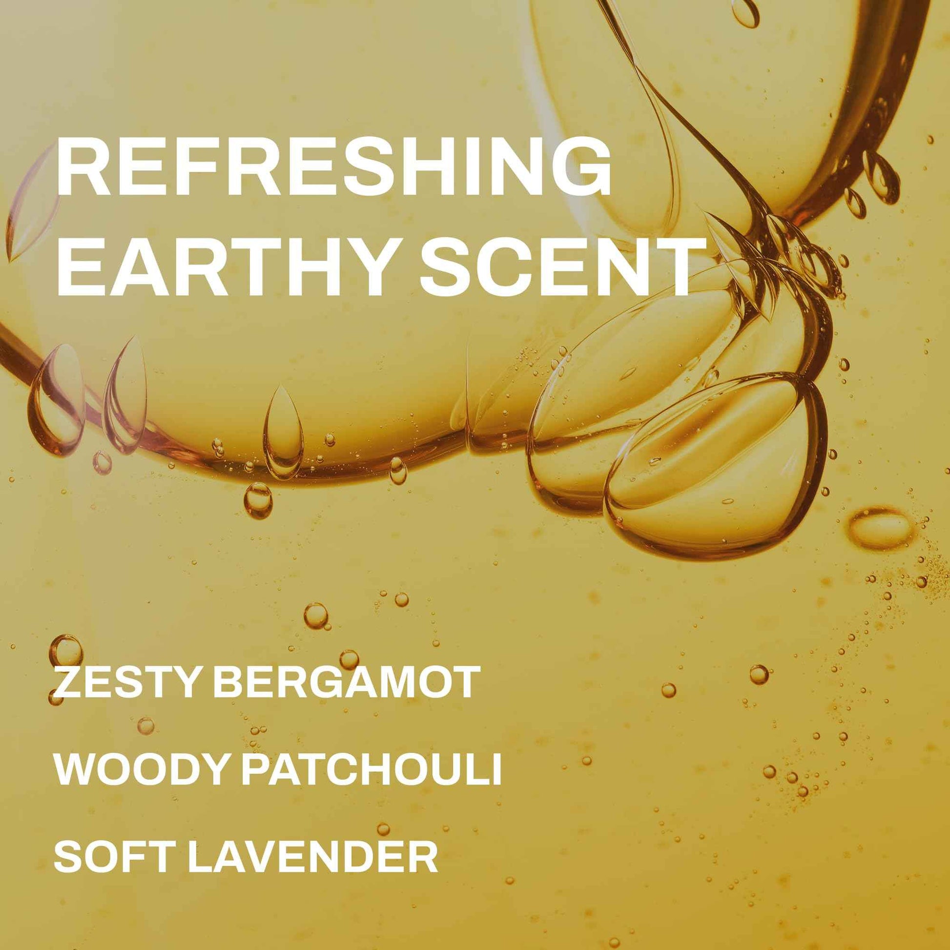 Whamisa Organic Seeds Body Cleanser - Relaxation, Fermented Postbiotic Formula for Relaxing Skin, Waterless Formua, Body Wash, Spa Care, Woody Scent (490ml)