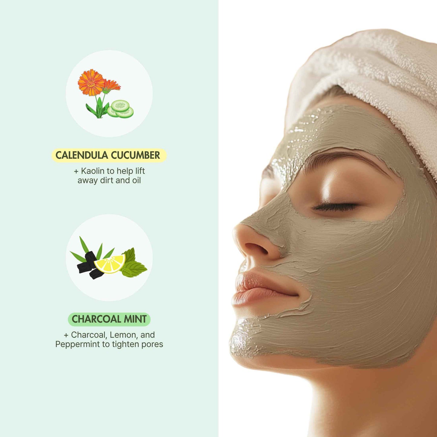 15 Min Rescue Me Kit by Naisture – Korean Spa and Revitalizing Skincare Kit for Women with Sheet, Eye, Mud Masks and Total Care Lip Balm Variety Pack