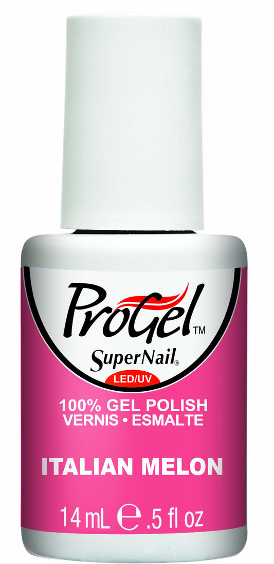 Supernail Gel Polish for Nails, Italian Melon Creme, 0.5 Fluid Ounce