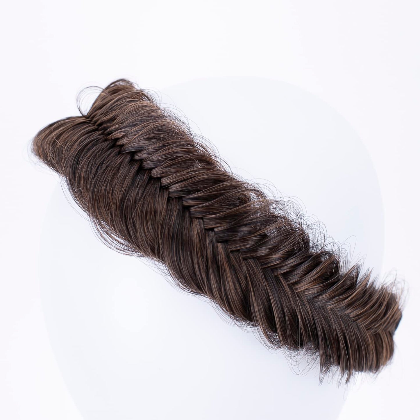 CAISHA Braided Hairpiece Hairband Headband Hair Accessories Brown Mix HZ301