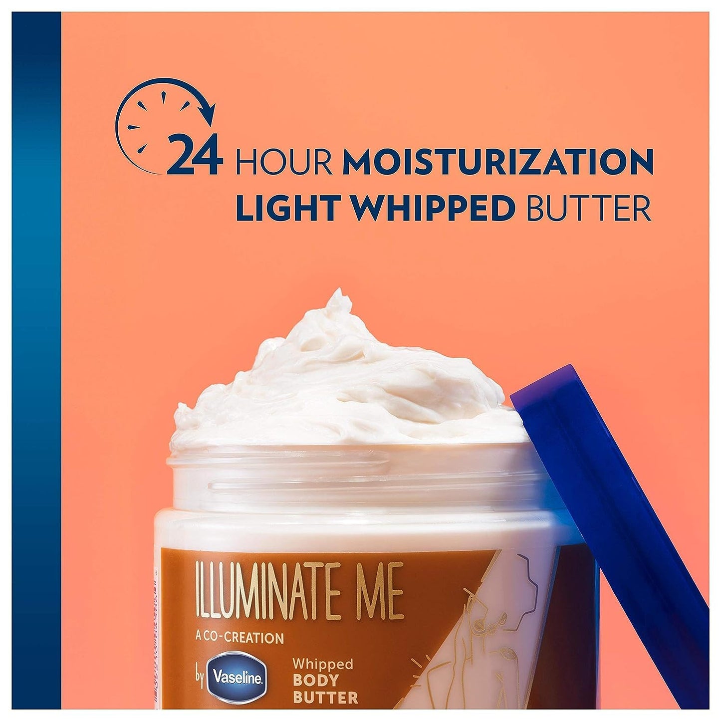 Vaseline Lotion - Illuminate Me Body Butter, Whipped Shea Butter Co-Created with Black Women for Luminous, Glowing Skin, Moisturizing Lotion for Extremely Dry Skin, Scented, 11 Oz Ea (Pack of 6)