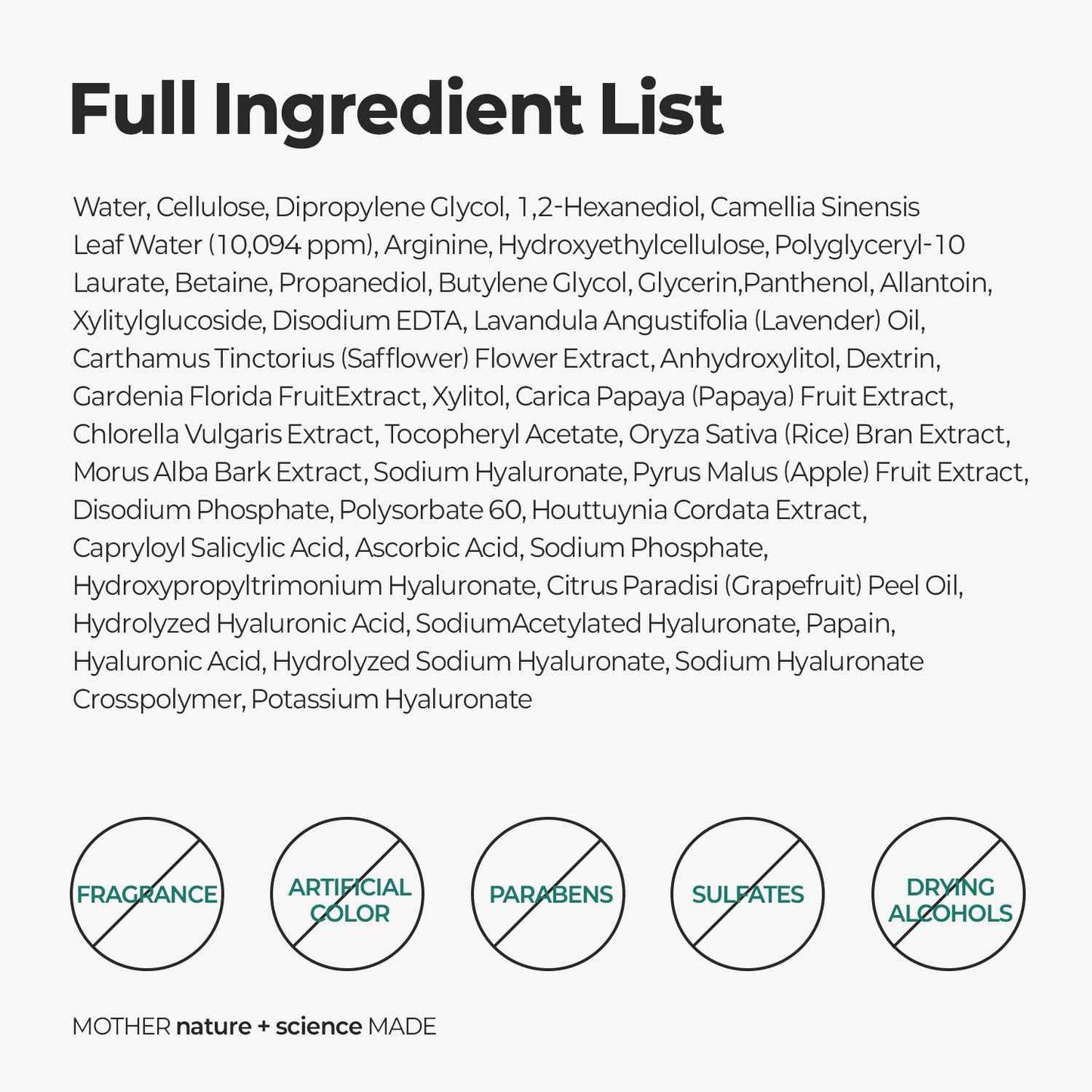 MOTHER MADE LHA Green Tea Exfoliating Aqua Peel Gel, Deep Pore Face Exfoliant, Gentle Facial Exfoliator, Dead Skin Remover, Natural Cellulose for Peeling, Vegan, Korean Skincare (100ml / 3.38 fl.oz)