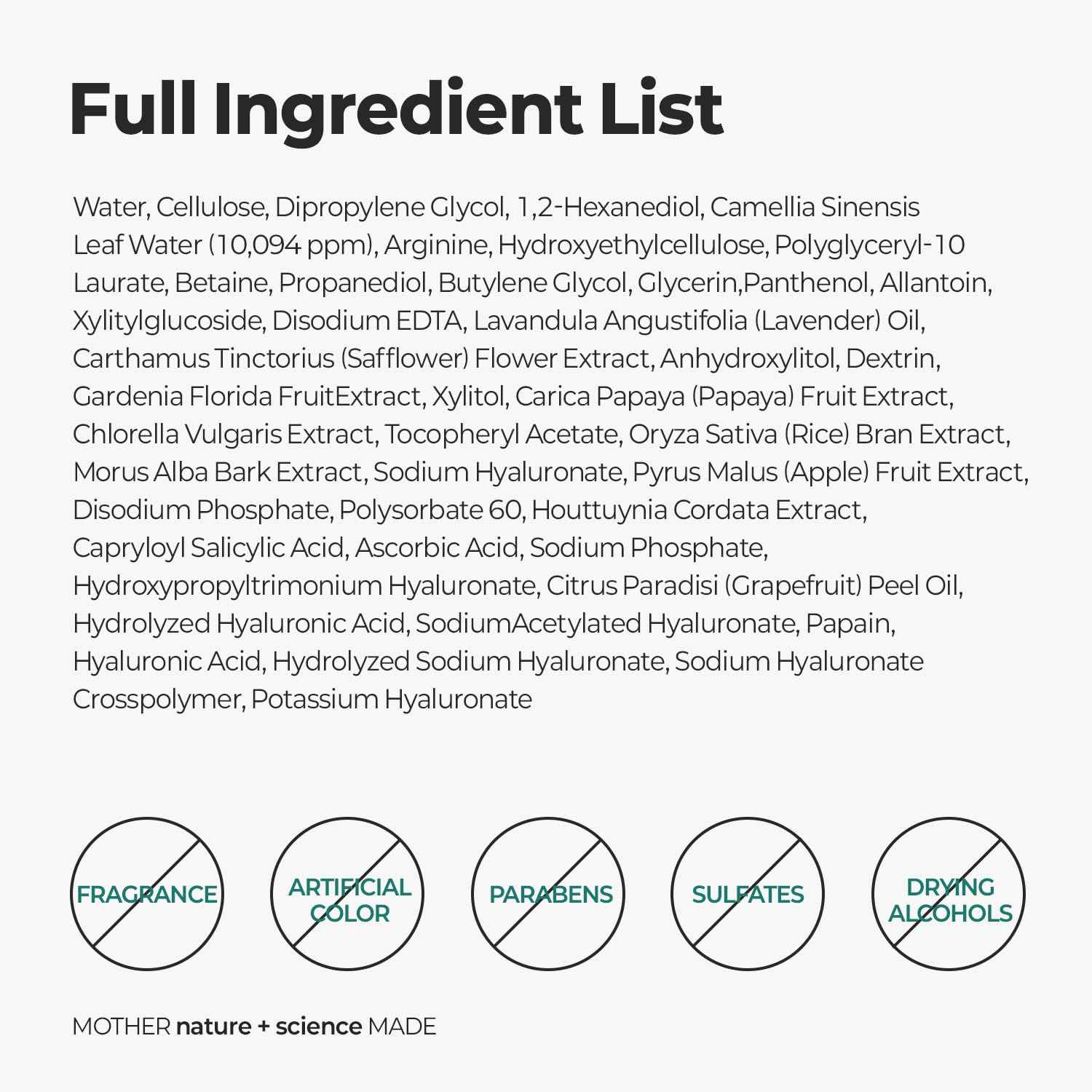 MOTHER MADE LHA Green Tea Exfoliating Aqua Peel Gel, Deep Pore Face Exfoliant, Gentle Facial Exfoliator, Dead Skin Remover, Natural Cellulose for Peeling, Vegan, Korean Skincare (100ml / 3.38 fl.oz)