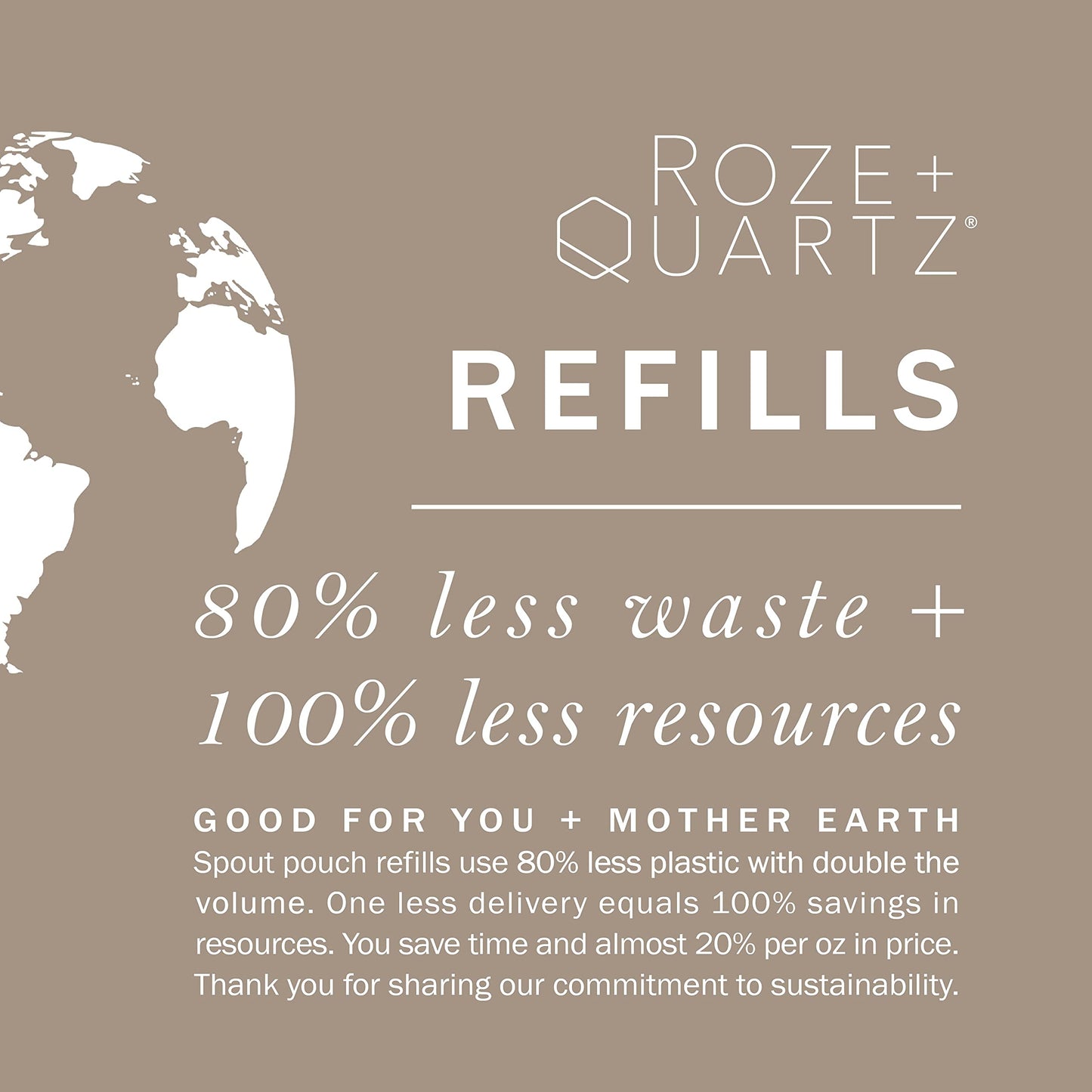 Roze + Quartz Serene Shampoo with Facet Fix™ Bond Builder (8.5 Ounce 250ml)