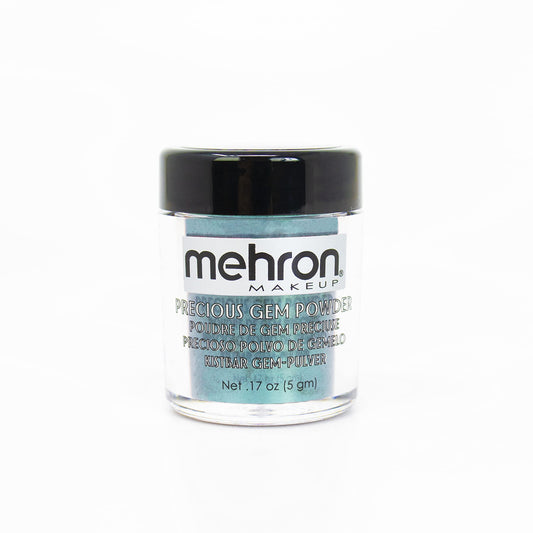 Mehron Makeup Precious Gem Loose Pigment Shimmering Eye Powder (.17oz) (Aquamarine)