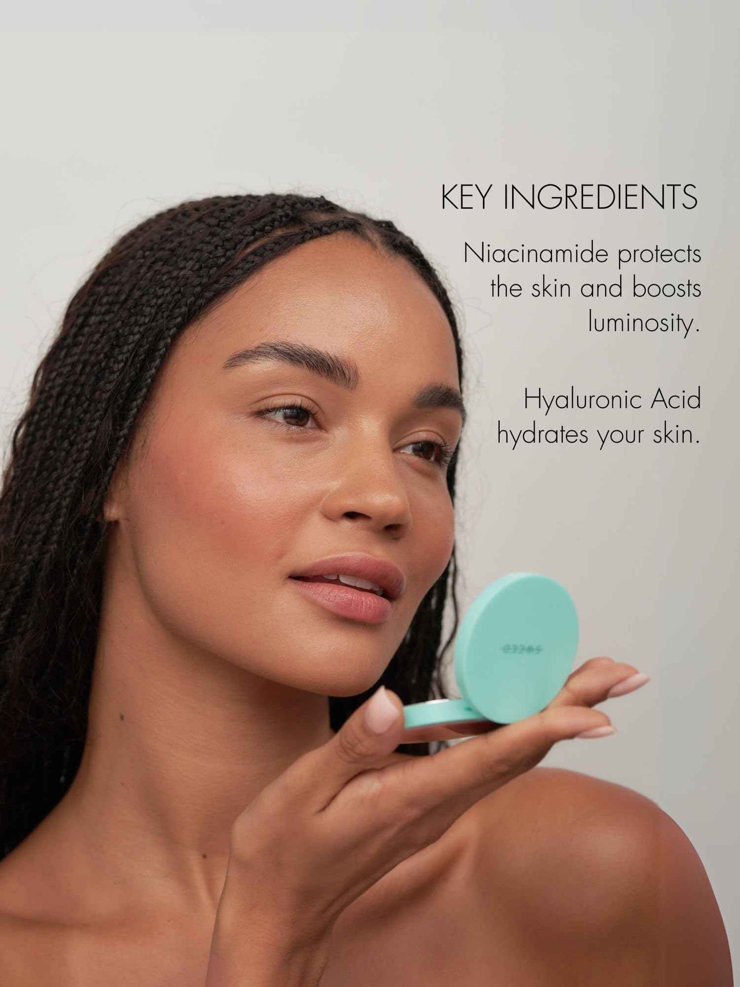 SWEED - Air Blush Cream | High Pigmented, Velvet Finish | Vegan, Cruelty-Free, Clean Beauty (Cheeky, 1.4 oz | 40 g)