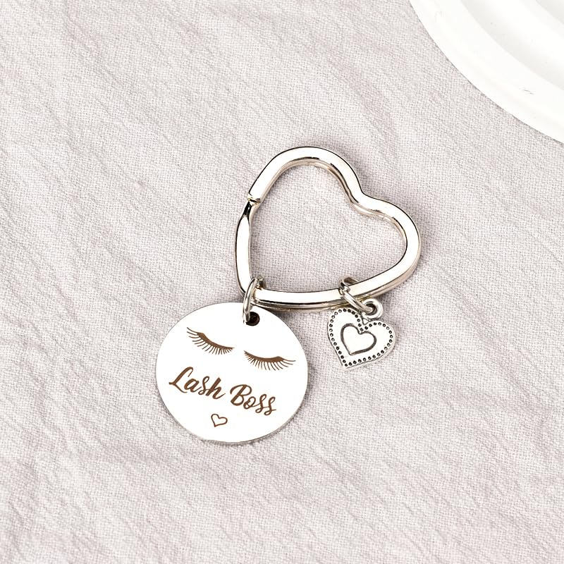 Lash Boss Keychain - Stainless Steel Beauty Tech Gift