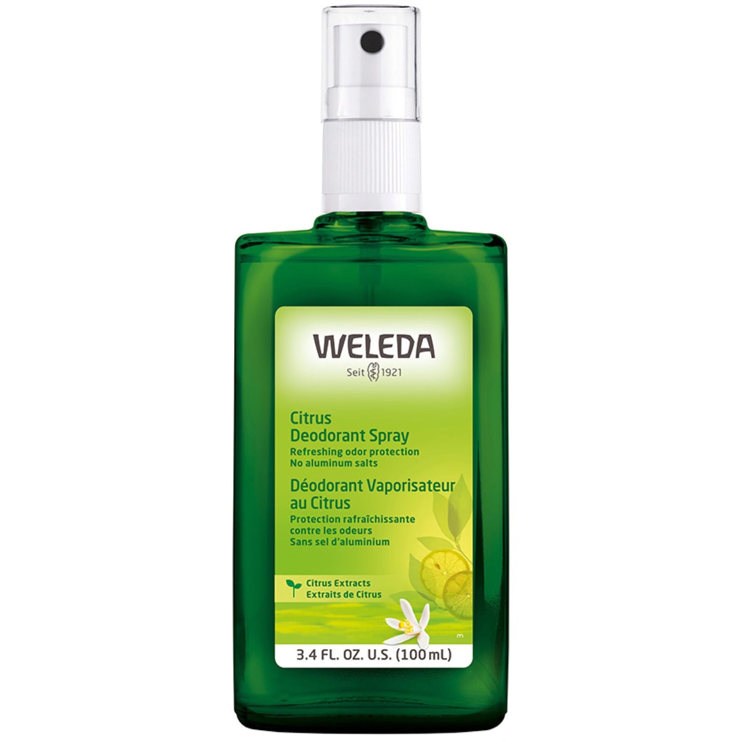 Weleda Deodorant Citrus, 3.4 FL Oz (Pack of 2)