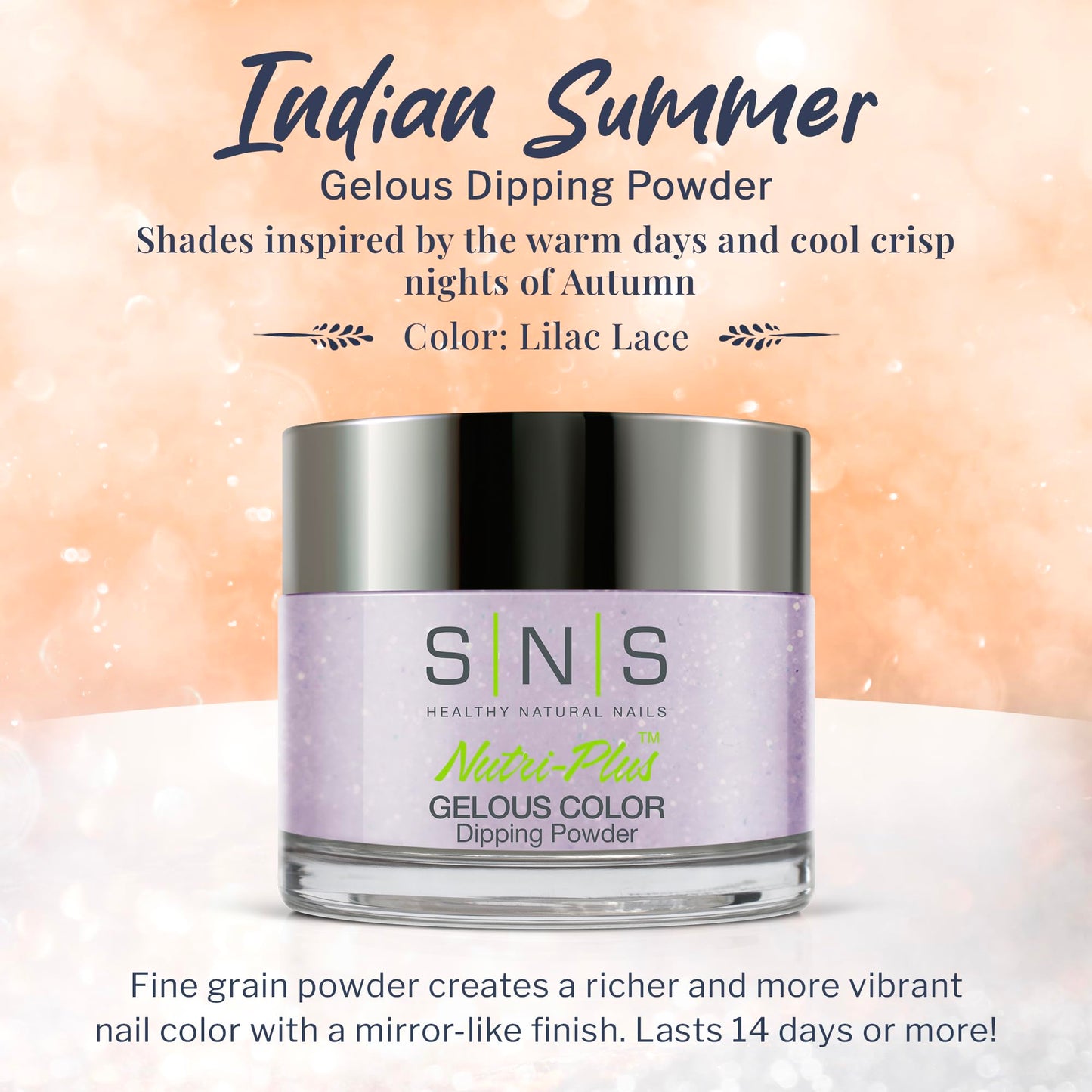 SNS Nails Dipping Powder Gelous Color - Indian Summer Collection - IS30-1oz