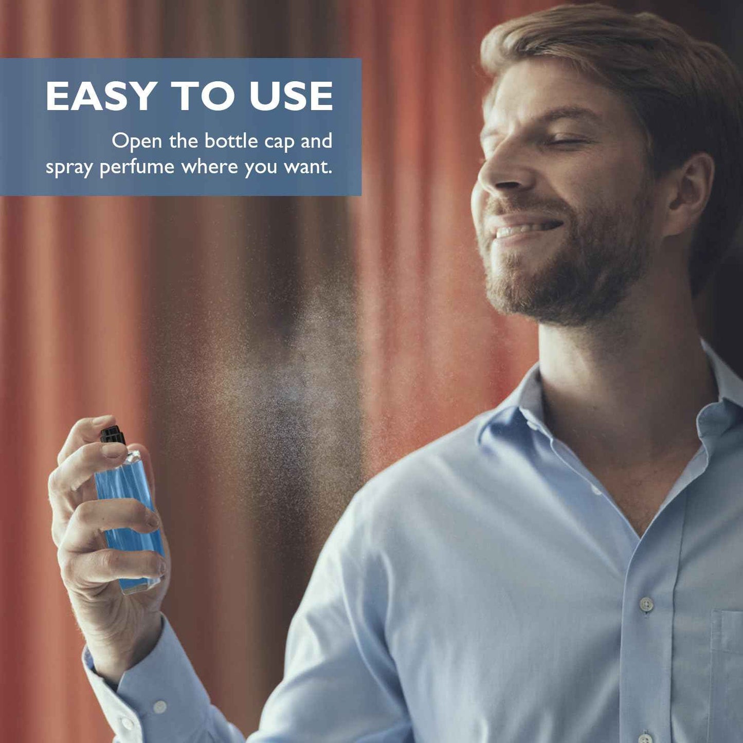 Cologne for Men - Pheromone-Infused Long Lasting Fragrance | 50ml Eau de Parfum Spray | Seductive Natural Herbal Scent for Attraction & Confidence | Day & Night Wear, Gift-Ready for Him (50+10ML)