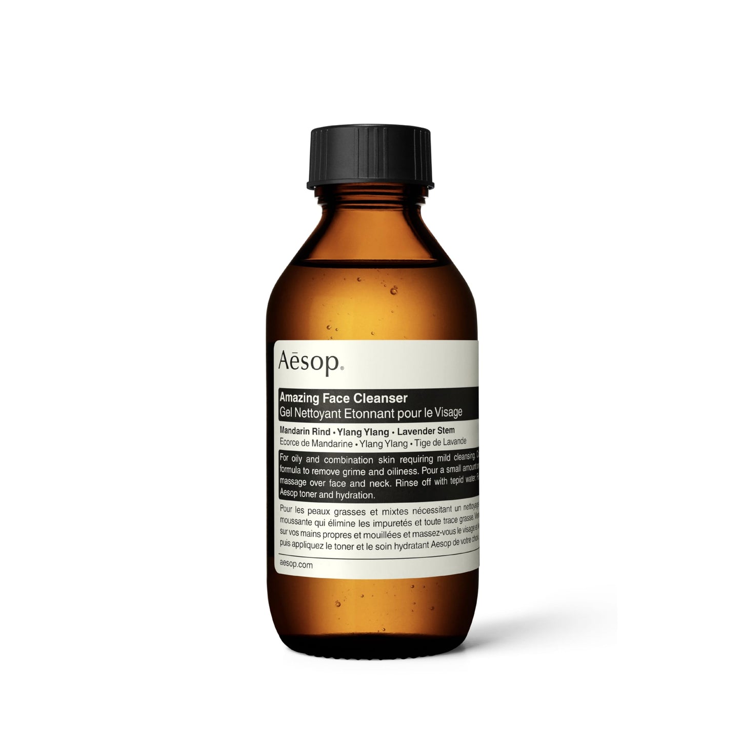 Aesop Amazing Face Cleanser | Non-Drying, Enhanced with Purifying Mandarin Rind | Cleanses Skin of Oil and Grime | 3.3 oz