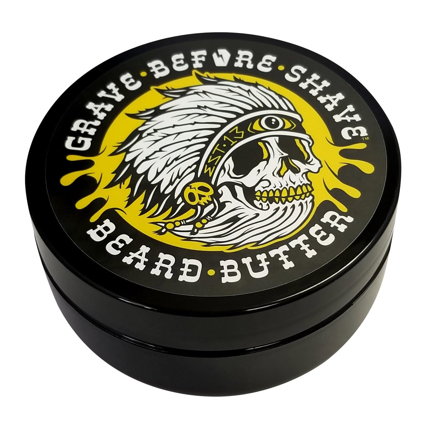 Grave Before Shave Teakwood Blend Beard Butter 4oz jar