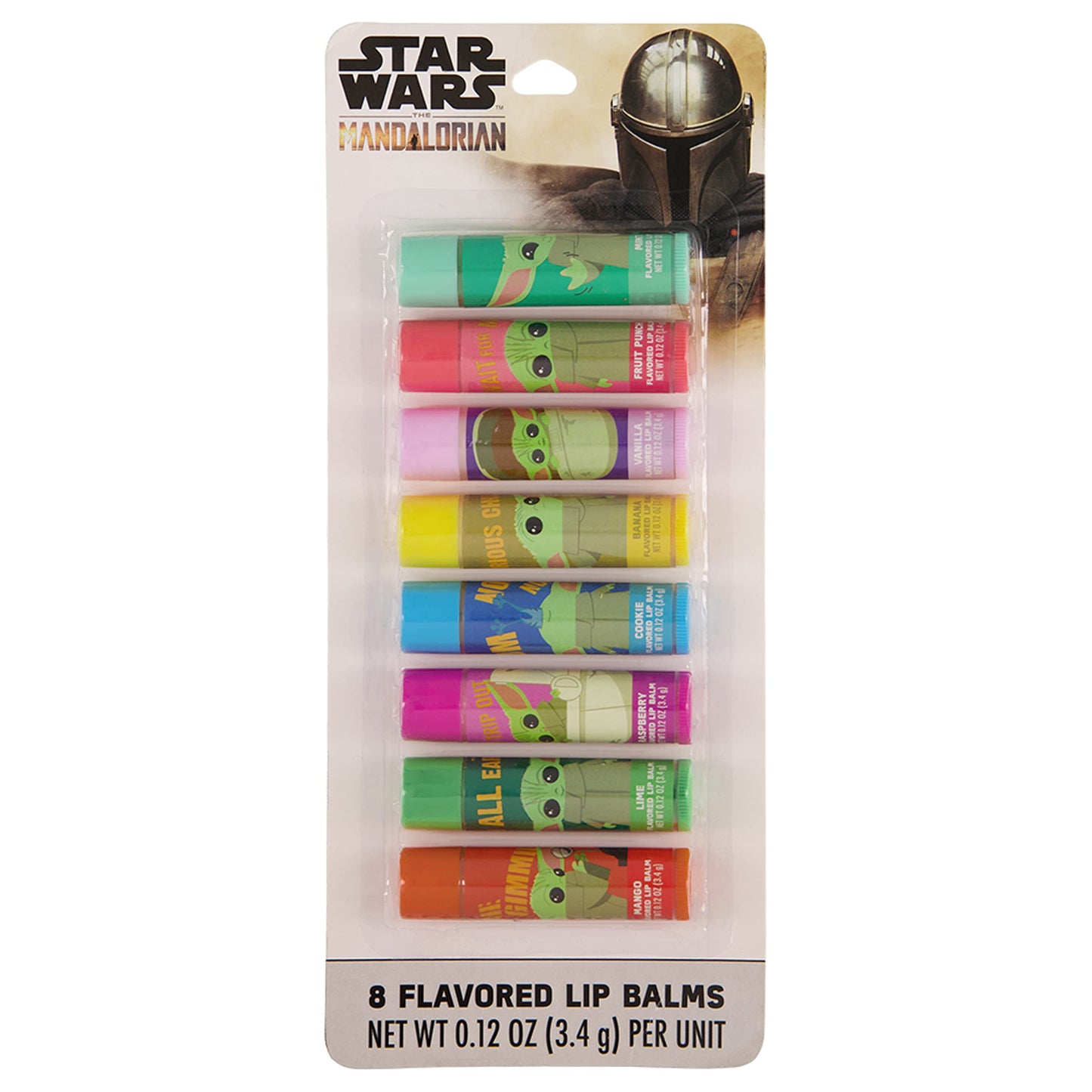 Taste Beauty Mandalorian 8 pack lip balm