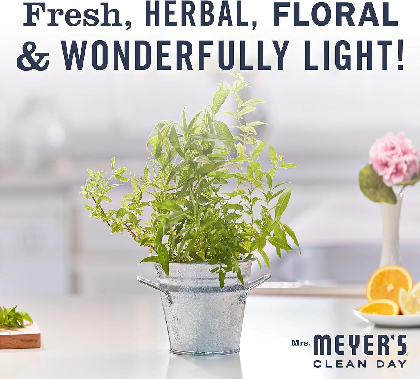 Mrs. Meyers Room Freshener - Lemon Verbena - Case of 6-8 oz