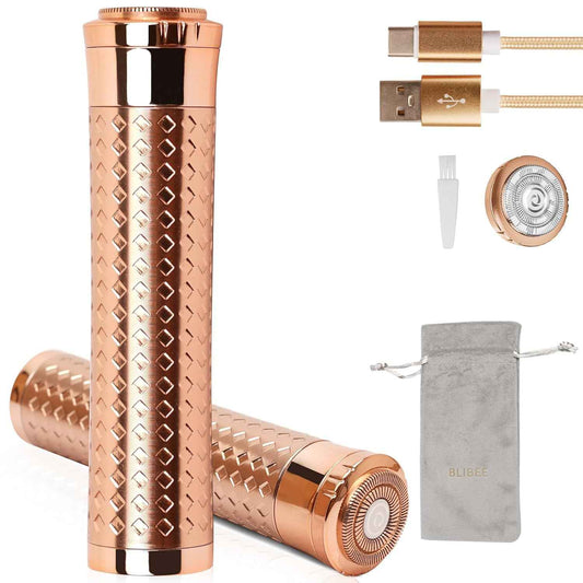 BLIBEE Facial Hair Removal for Women and Replacement Heads Bundles